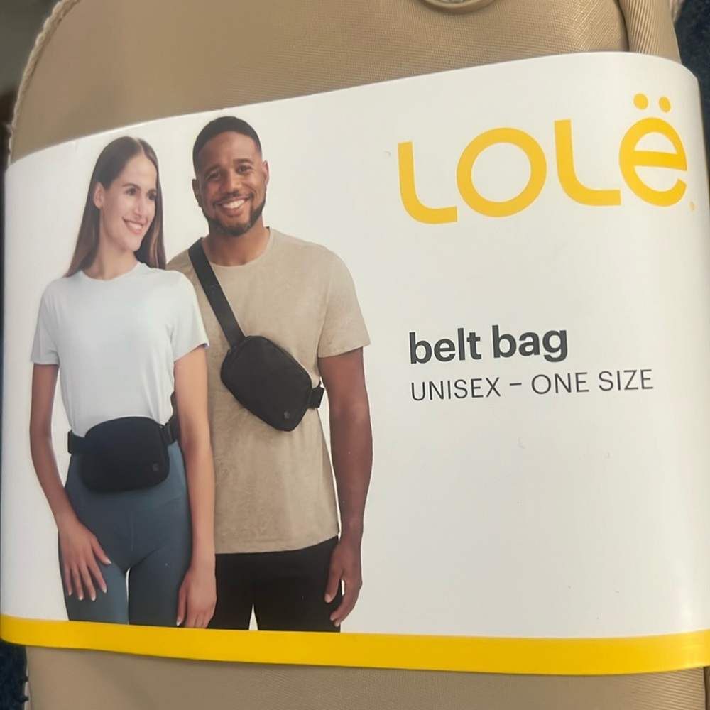 Lole Unisex Belt Bag Tan